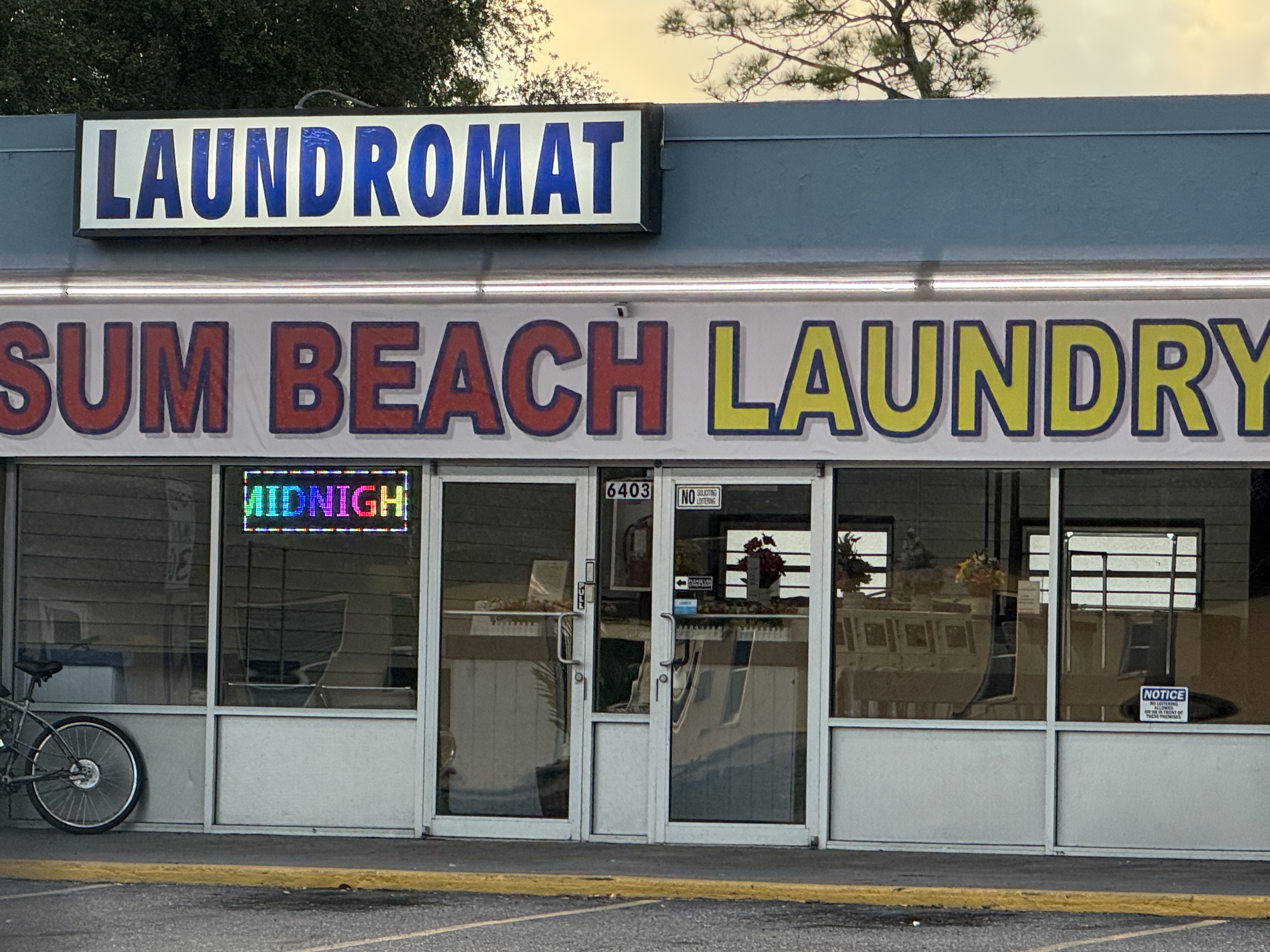 Sum Beach Laundry 6403 Central Ave St. Petersburg, FL 33710