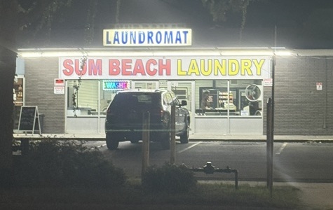 Sum Beach Laundry is very well lit!