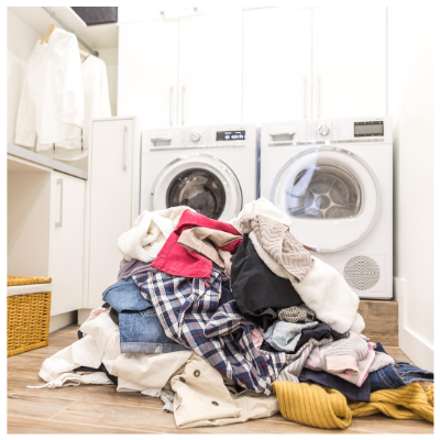 Residential wash and fold laundry service in St. Petersburg Florida